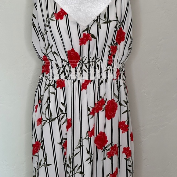 GUESS Floral & Striped Sundress - Picture 2 of 16